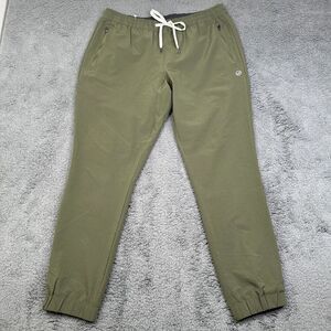 Wowie Pants Mens XL Green Sweatpants Performance Stretch Jogger Aztec Golf